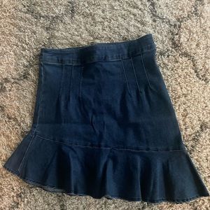 Denim skirt